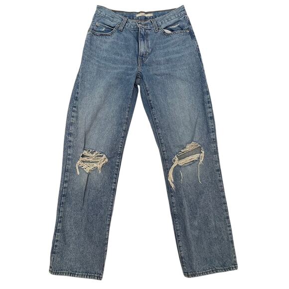 Levi's Women's '94 Baggy Denim Jeans Size 27x31 Mid Rise Straight Leg Classic - Picture 3 of 12